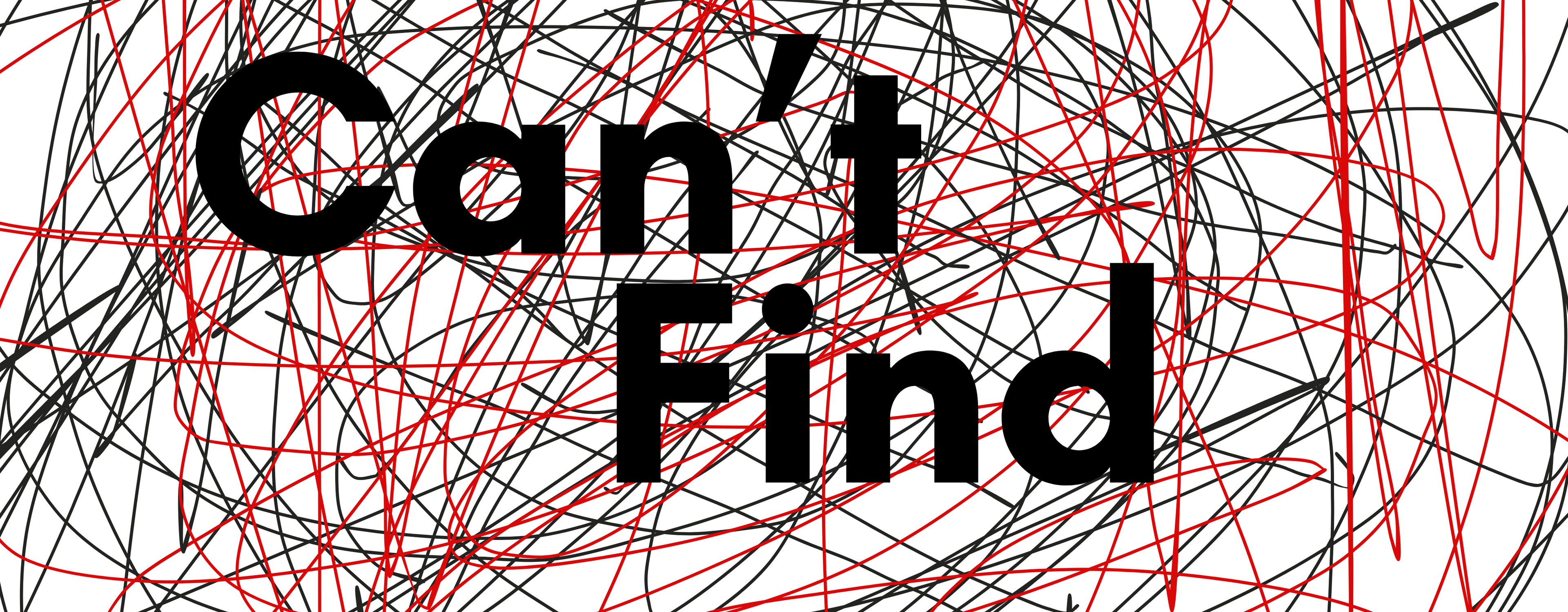 can't find
